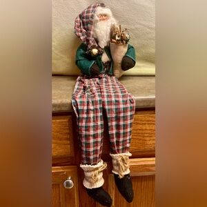 Christmas Vintage Whimsical Shelf Sitter/Door Stop 34”